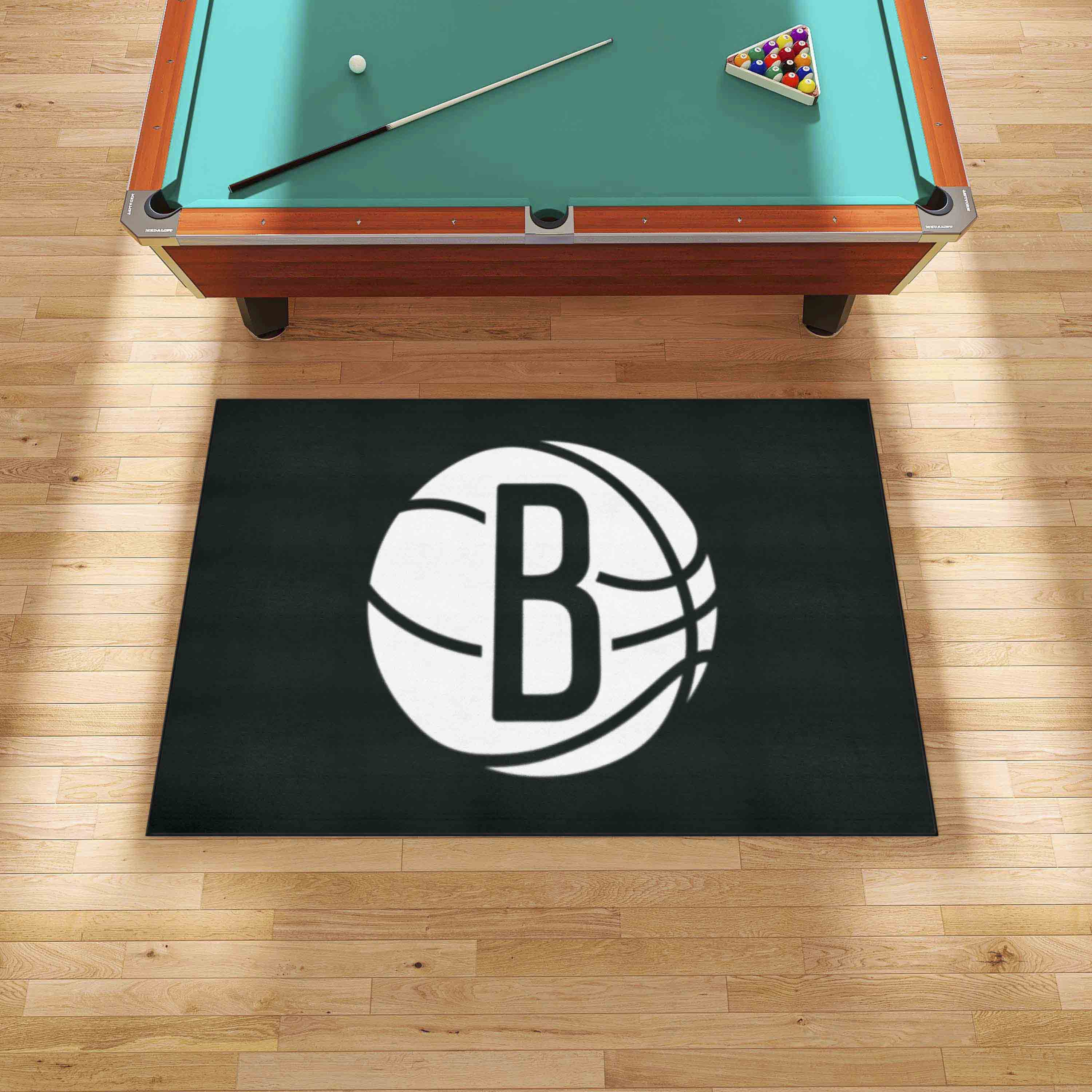 Brooklyn Nets Ulti-Mat Rug - 5ft. x 8ft. - Brooklyn Nets