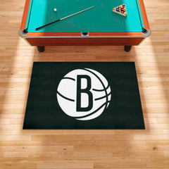 Brooklyn Nets Ulti-Mat Rug - 5ft. x 8ft. - Brooklyn Nets