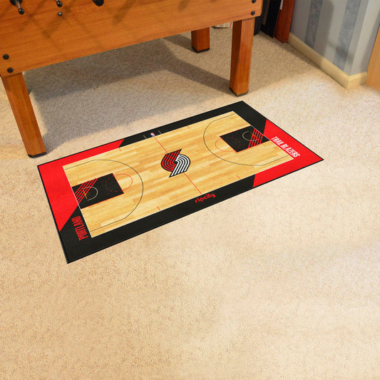 Portland Trail Blazers Large Court Runner Rug - 30in. x 54in.