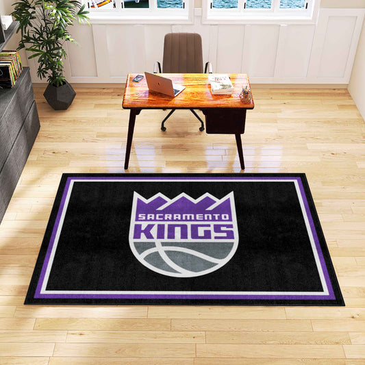 Sacramento Kings 5ft. x 8 ft. Plush Area Rug - Sacramento Kings