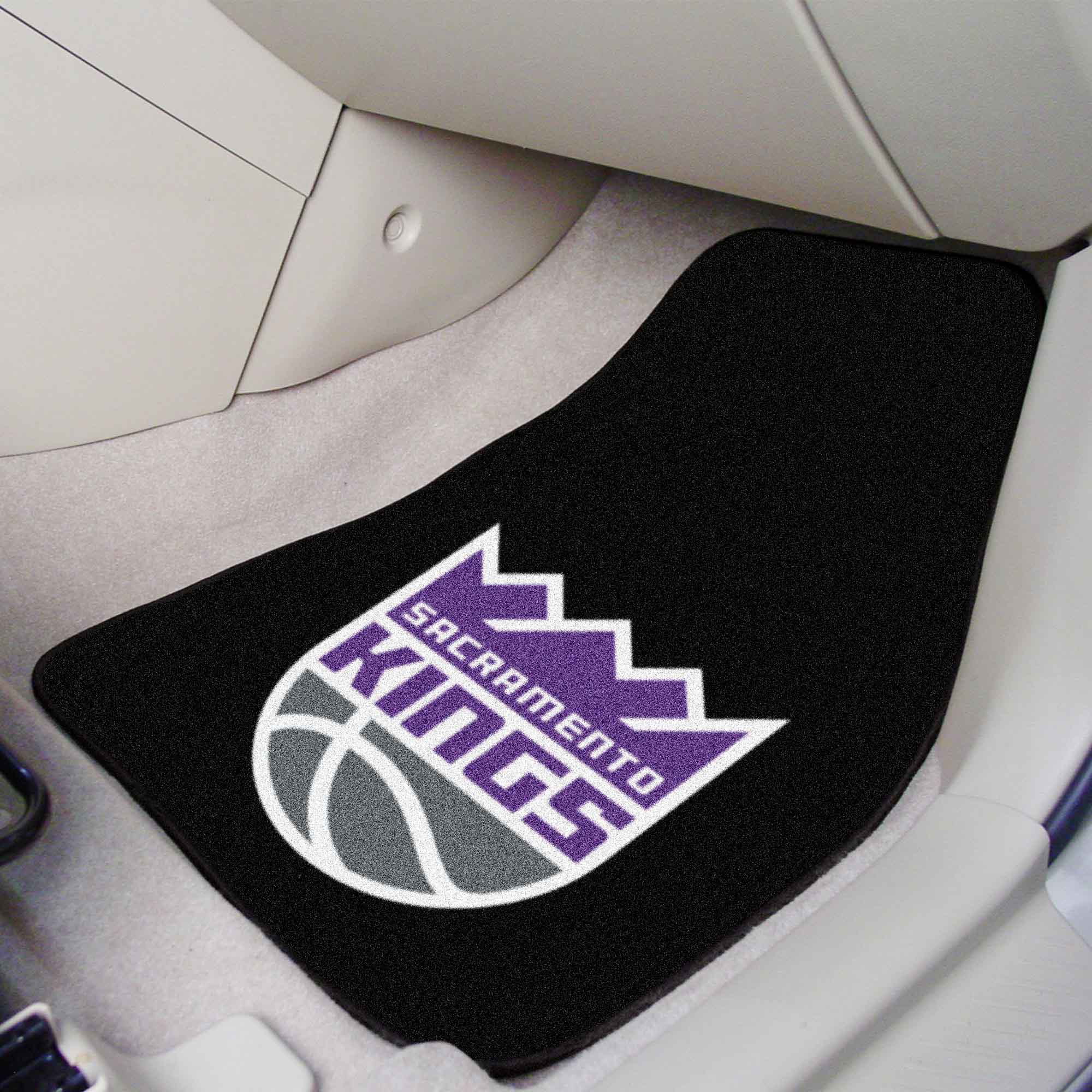 Sacramento Kings Front Carpet Car Mat Set - 2 Pieces