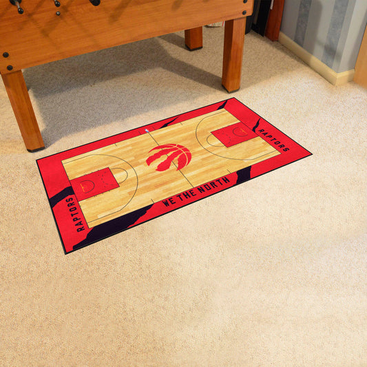 Toronto Raptors Large Court Runner Rug - 30in. x 54in.