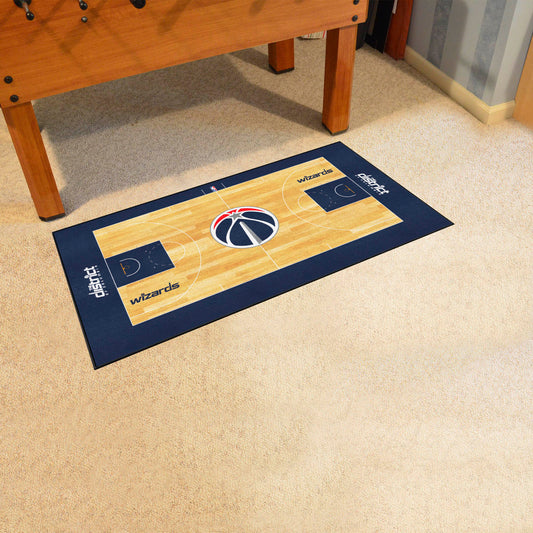 Washington Wizards Large Court Runner Rug - 30in. x 54in.