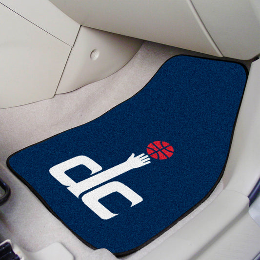 Washington Wizards Front Carpet Car Mat Set - 2 Pieces