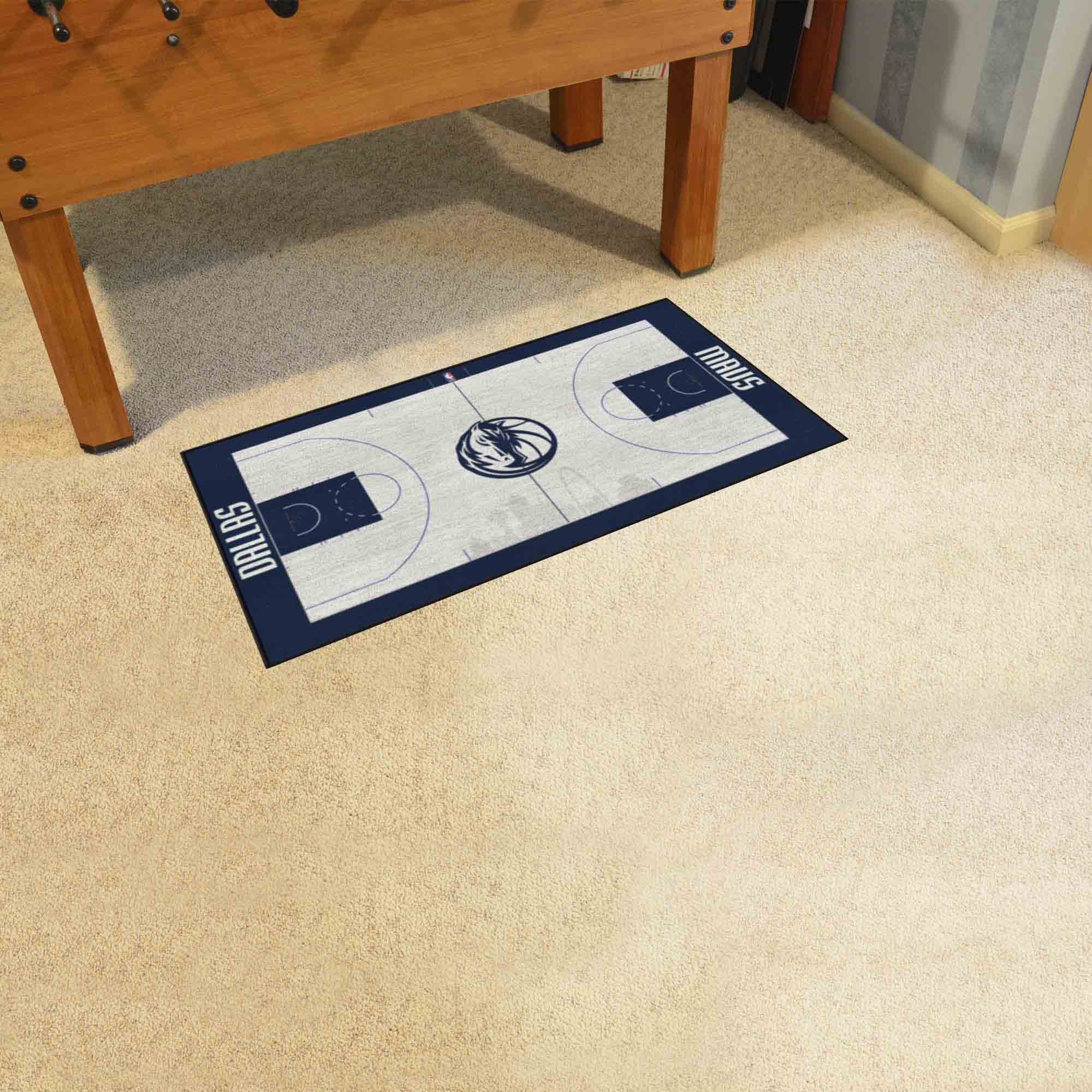 Dallas Mavericks Court Runner Rug - 24in. x 44in. - Dallas Mavericks