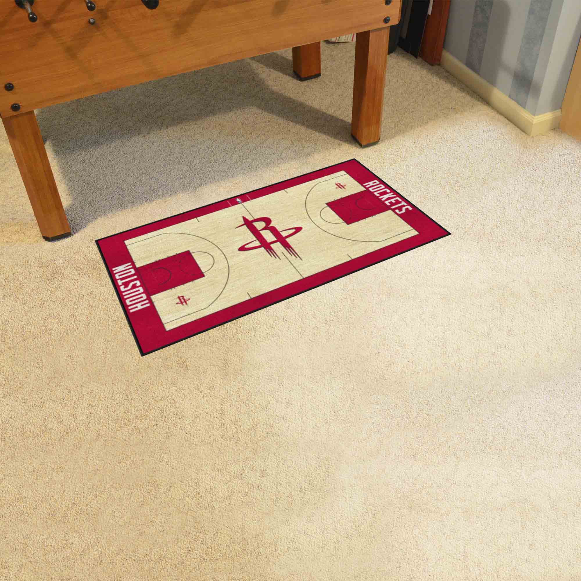 Houston Rockets Court Runner Rug - 24in. x 44in. - Houston Rockets