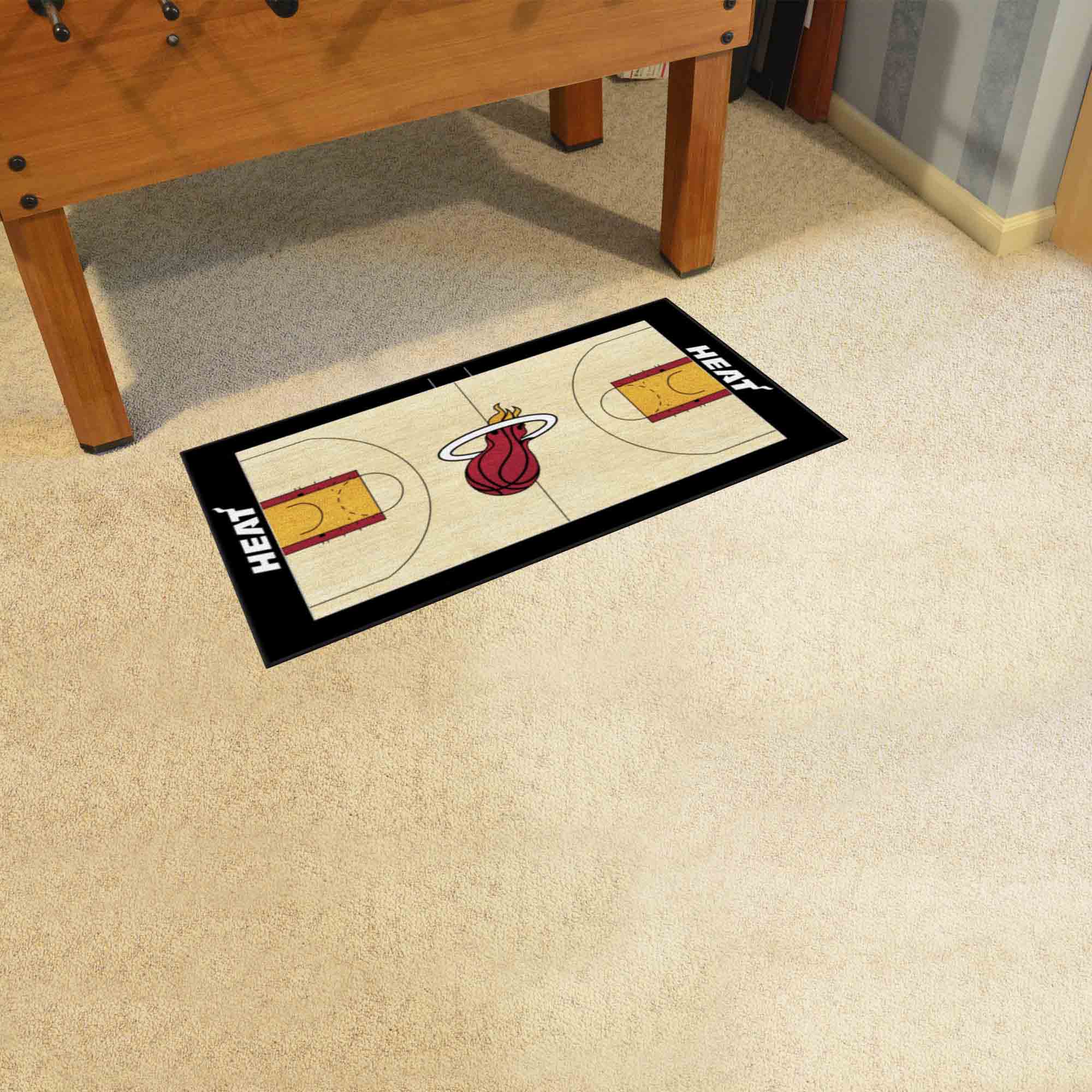 Miami Heat Court Runner Rug - 24in. x 44in.