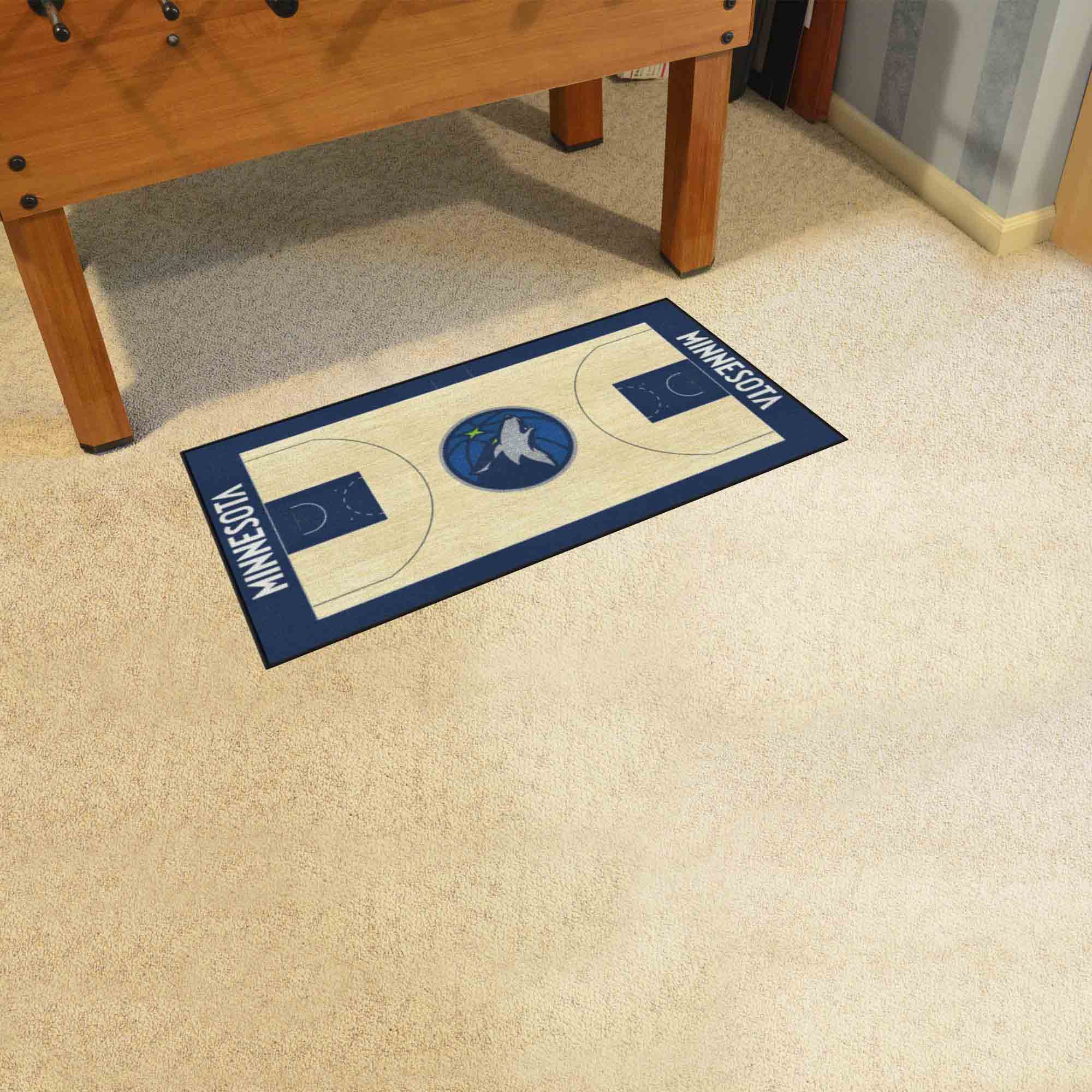 Minnesota Timberwolves Court Runner Rug - 24in. x 44in.