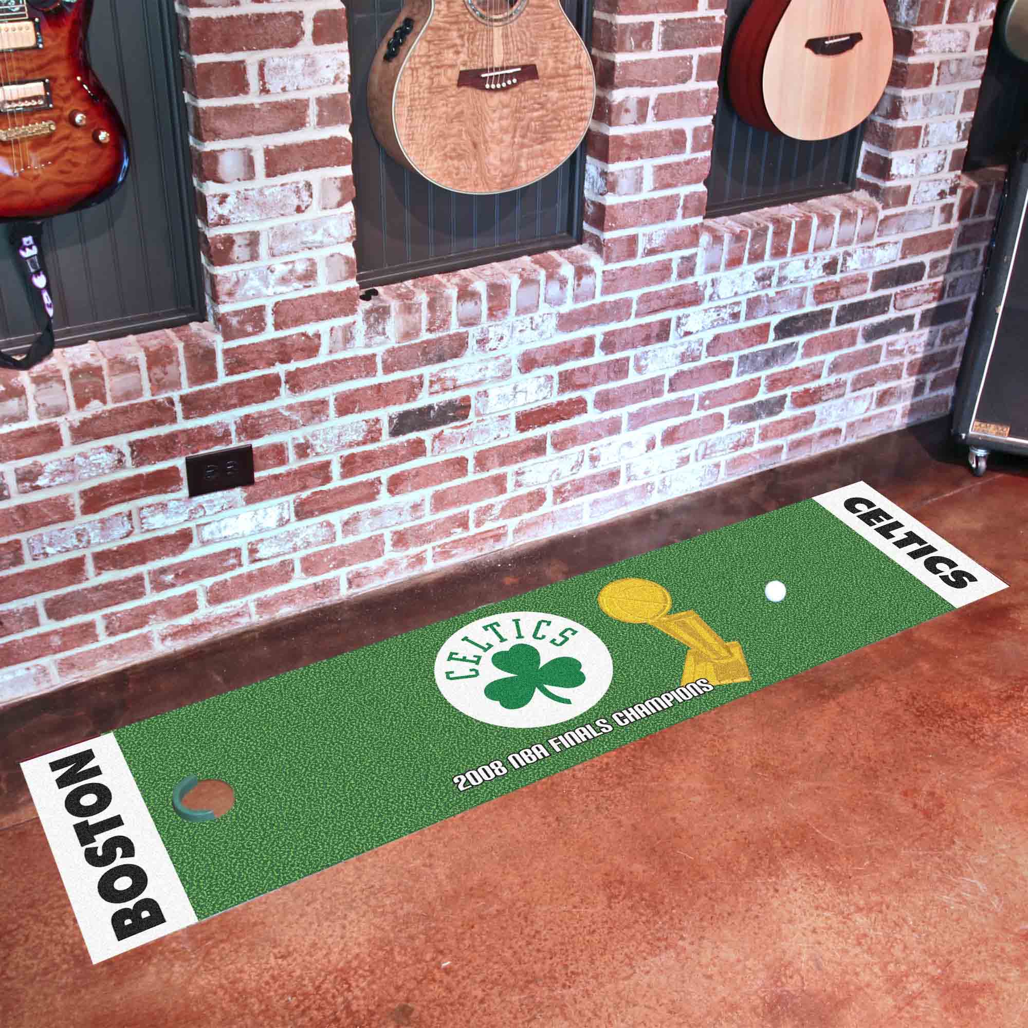 Boston Celtics 2008 NBA Champions Putting Green Mat - 1.5ft. x 6ft.