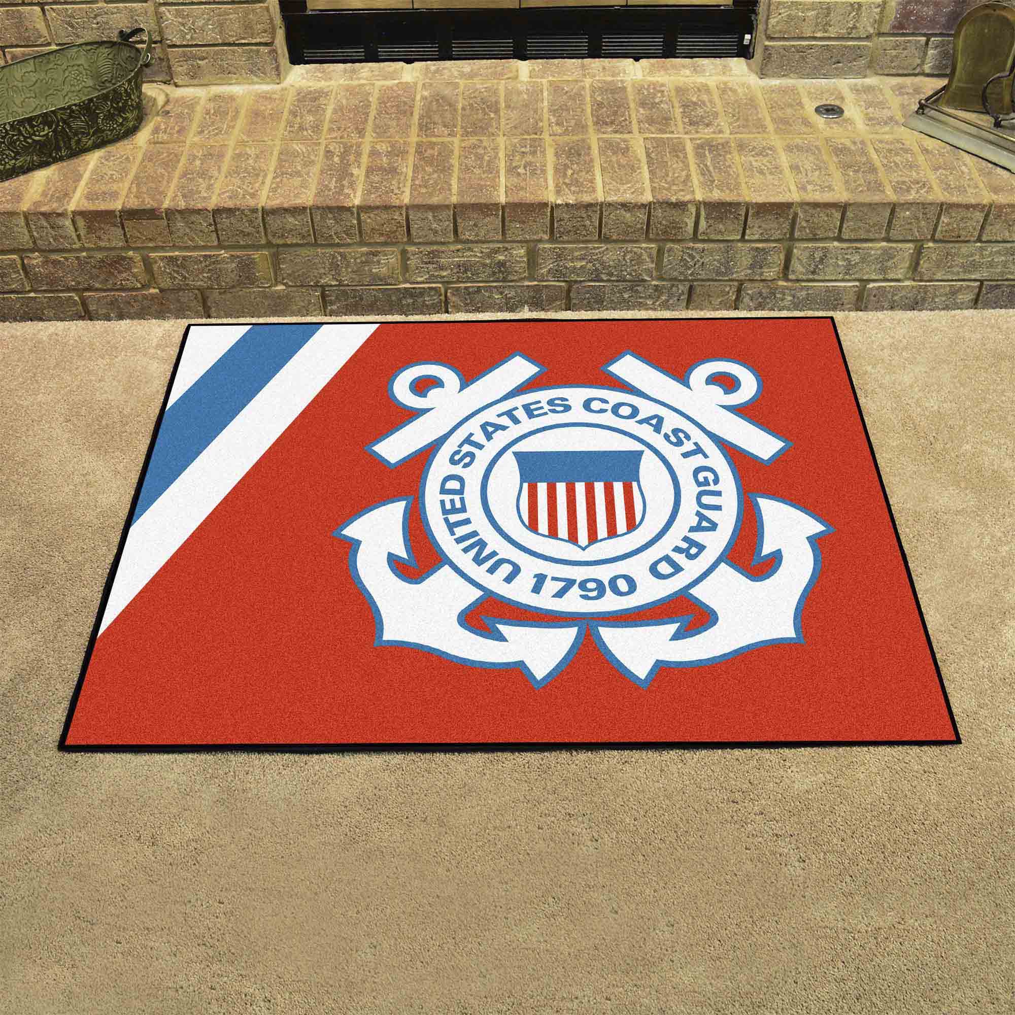 U.S. Coast Guard All-Star Rug - 34 in. x 42.5 in.