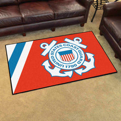 U.S. Coast Guard 4ft. x 6ft. Plush Area Rug