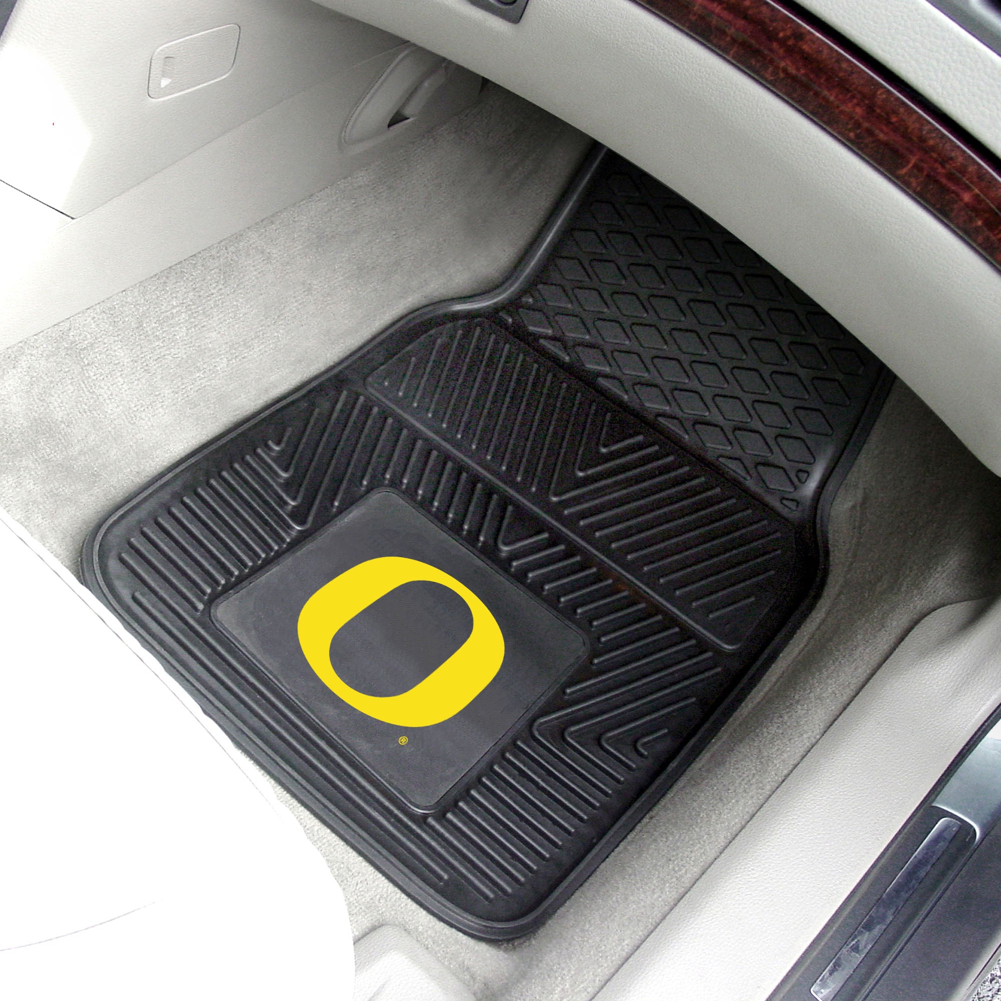 Oregon Ducks Heavy Duty Car Mat Set - 2 Pieces