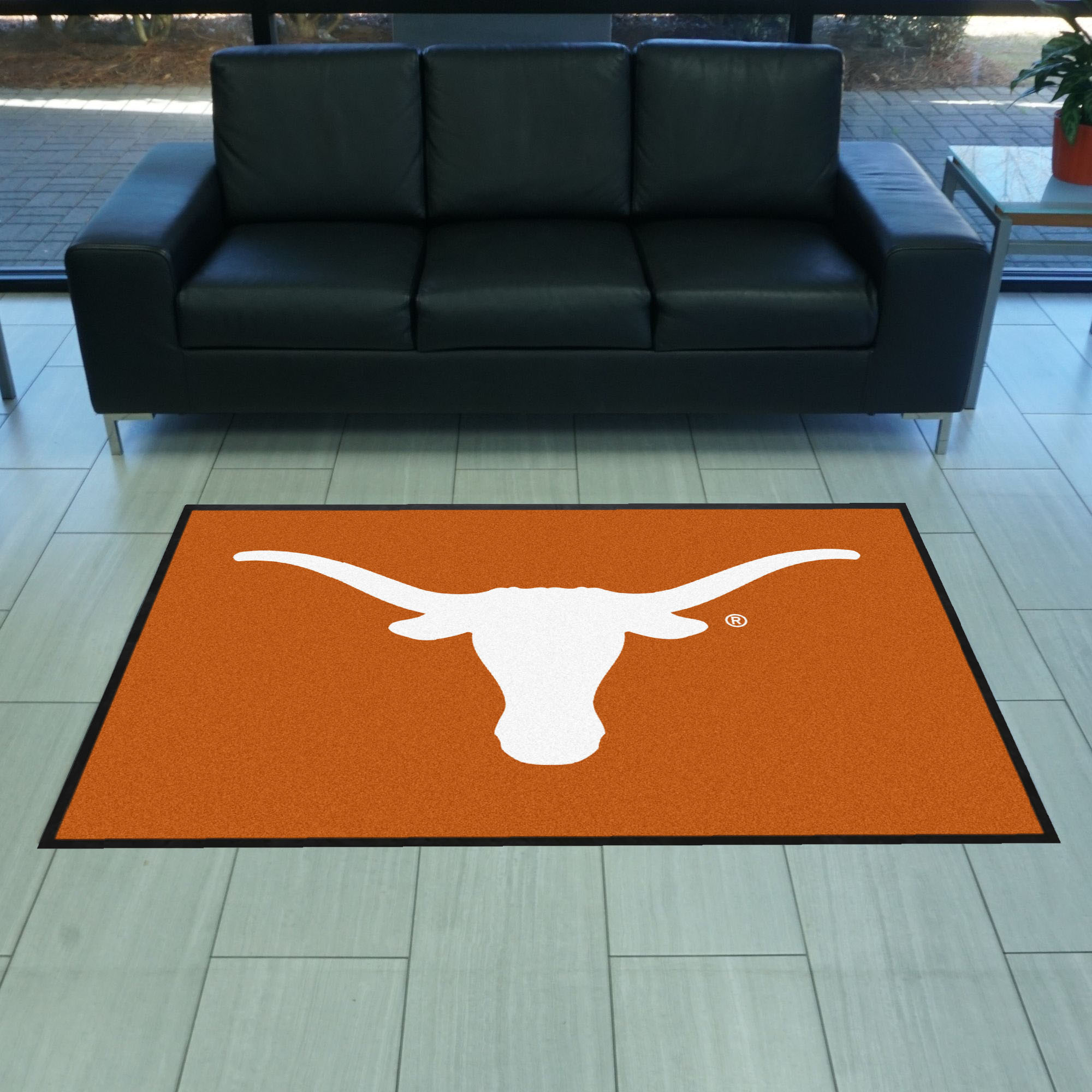 Texas 4X6 High-Traffic Mat with Durable Rubber Backing - Landscape Orientation