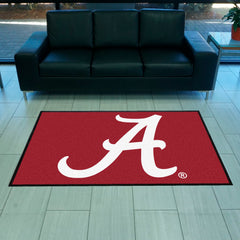 Alabama 4X6 High-Traffic Mat with Durable Rubber Backing - Landscape Orientation