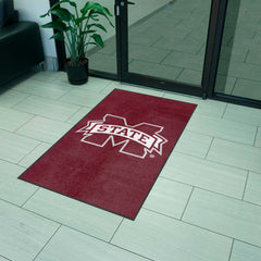 Mississippi State 3X5 High-Traffic Mat with Durable Rubber Backing - Portrait Orientation - Mississippi State