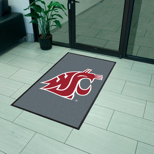 Washington State 3X5 High-Traffic Mat with Durable Rubber Backing - Portrait Orientation