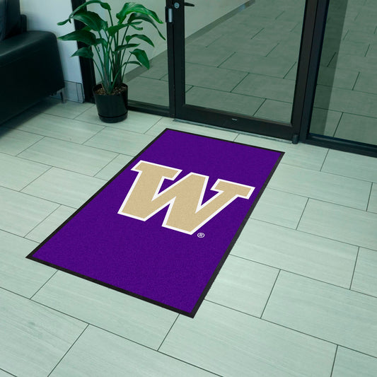 Washington 3X5 High-Traffic Mat with Durable Rubber Backing - Portrait Orientation