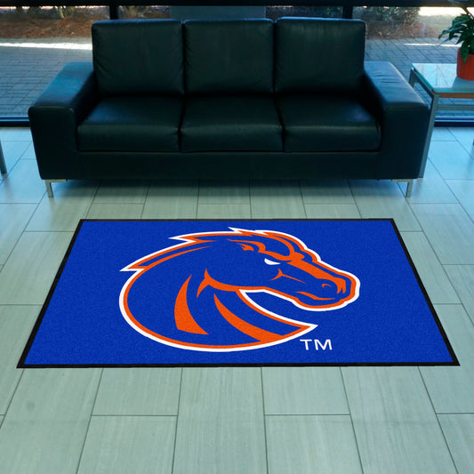 Boise State 4X6 High-Traffic Mat with Durable Rubber Backing - Landscape Orientation