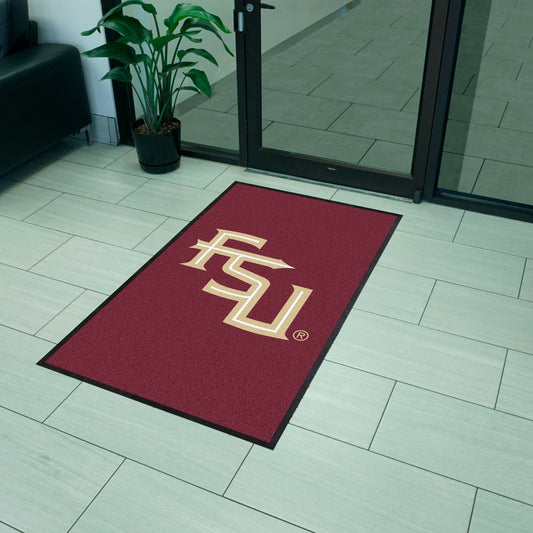 Florida State 3X5 High-Traffic Mat with Durable Rubber Backing - Portrait Orientation