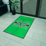 Marshall 3X5 High-Traffic Mat with Durable Rubber Backing - Portrait Orientation