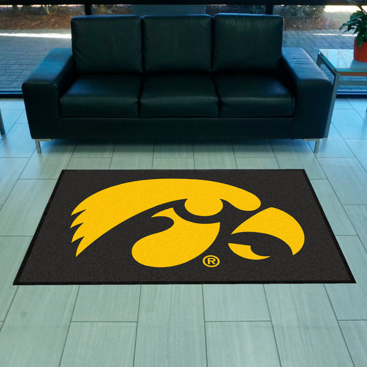 Iowa4X6 High-Traffic Mat with Durable Rubber Backing - Landscape Orientation