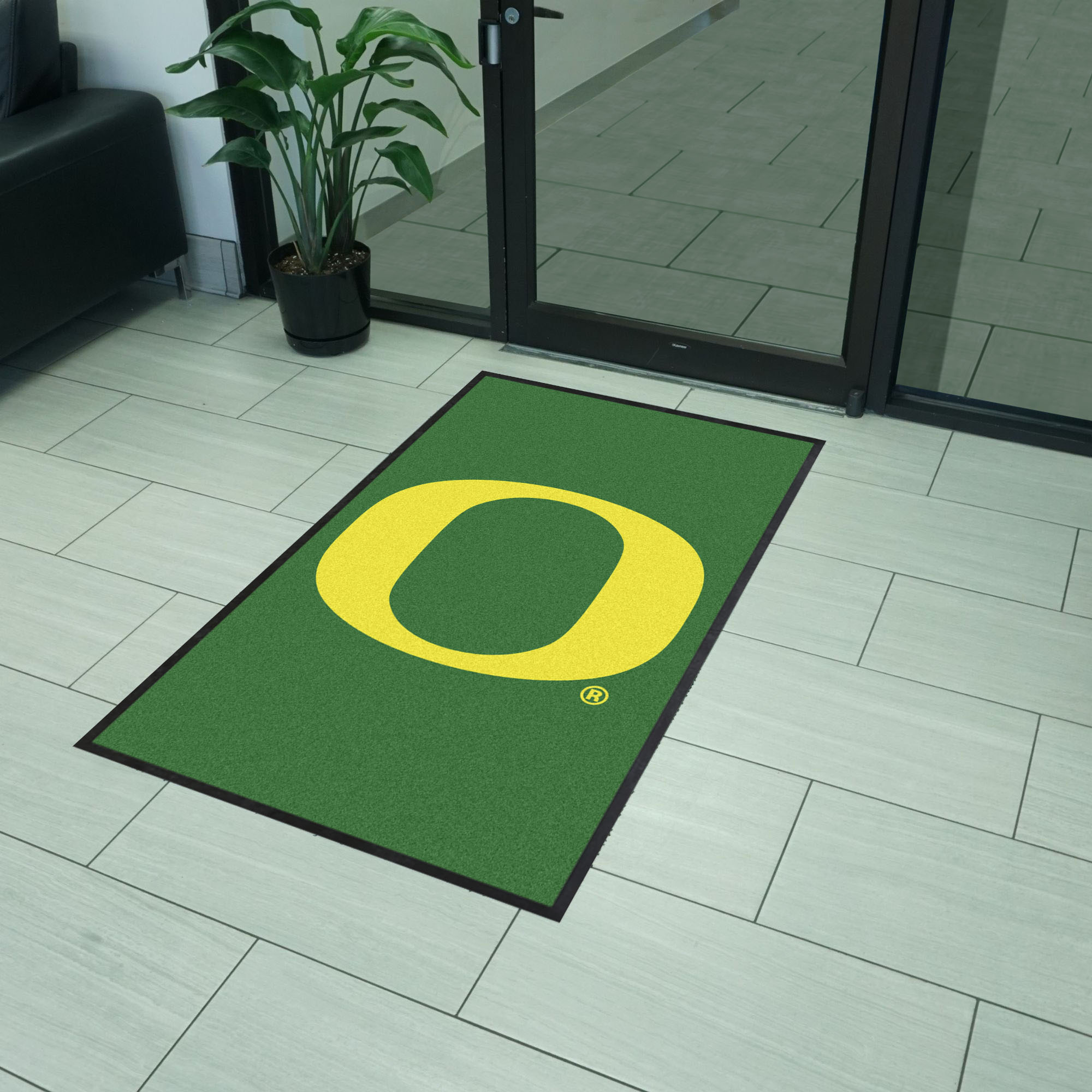 Oregon 3X5 High-Traffic Mat with Durable Rubber Backing - Portrait Orientation