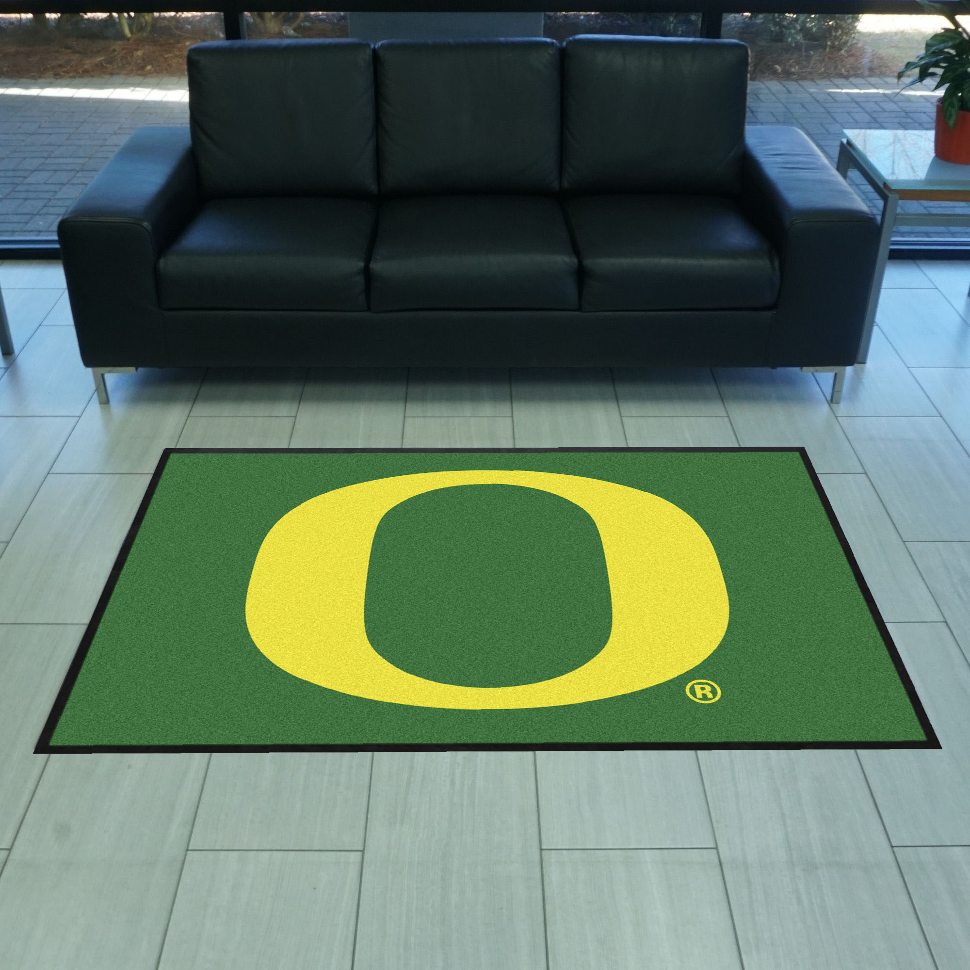 Oregon4X6 High-Traffic Mat with Durable Rubber Backing - Landscape Orientation