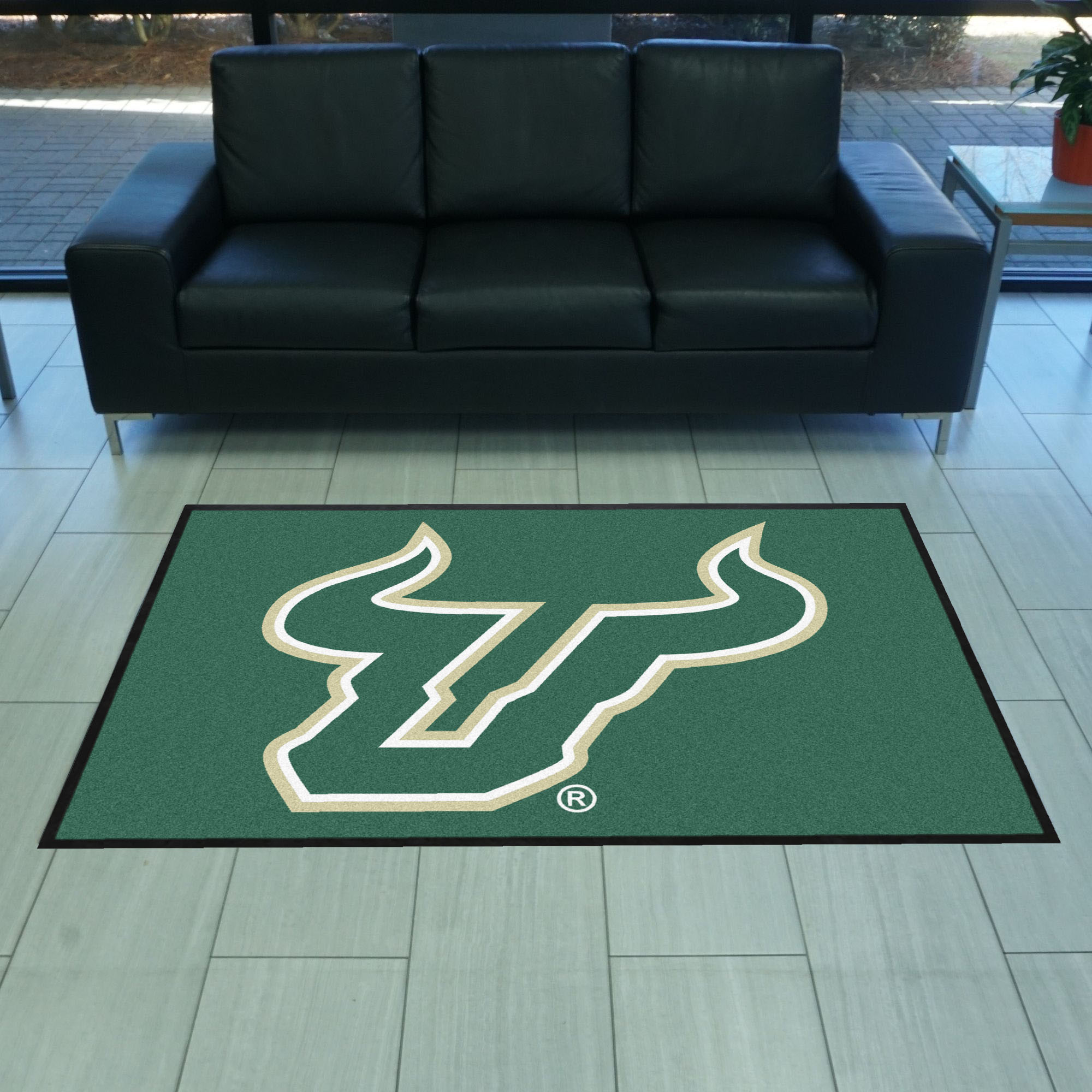 South Florida 4X6 High-Traffic Mat with Durable Rubber Backing - Landscape Orientation