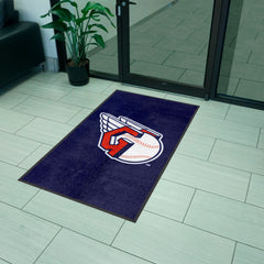 Cleveland Indians 3X5 High-Traffic Mat with Durable Rubber Backing - Portrait Orientation - Cleveland Indians