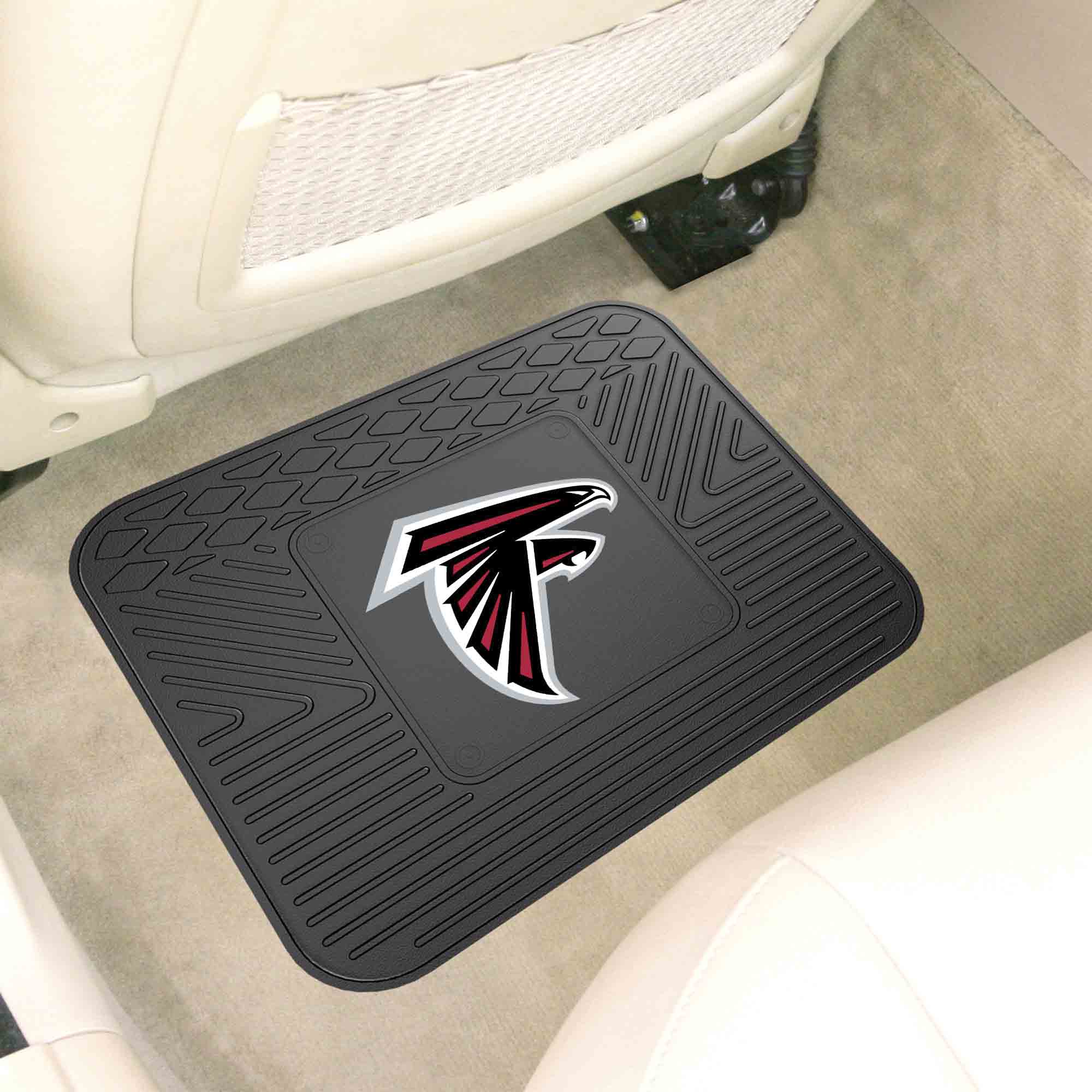 Atlanta Falcons Back Seat Car Utility Mat - 14in. x 17in. - Atlanta Falcons