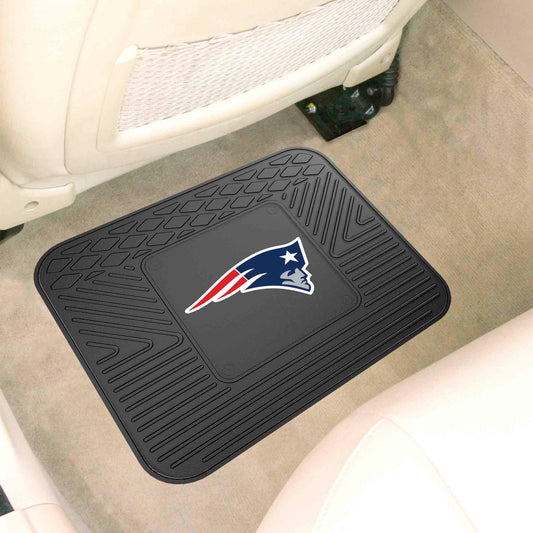 New England Patriots Back Seat Car Utility Mat - 14in. x 17in. - New England Patriots