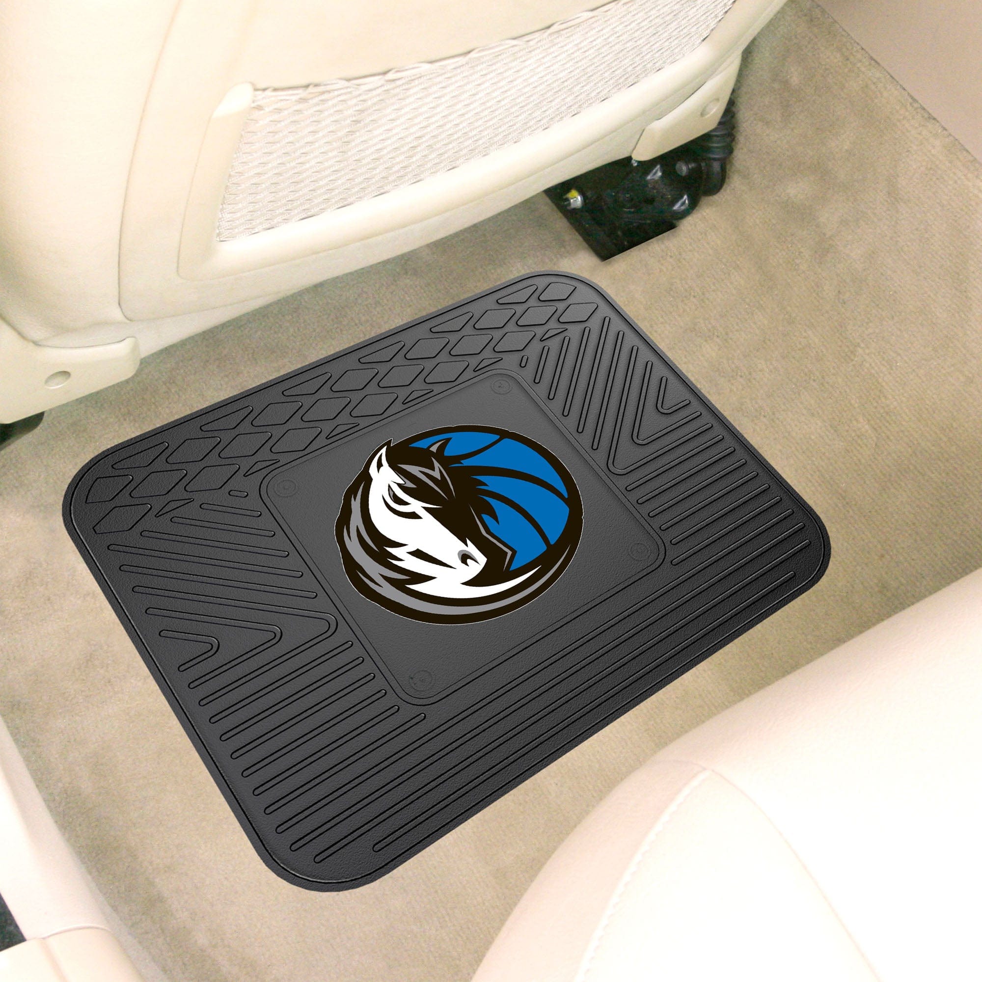 Dallas Mavericks Back Seat Car Utility Mat - 14in. x 17in. - Dallas Mavericks