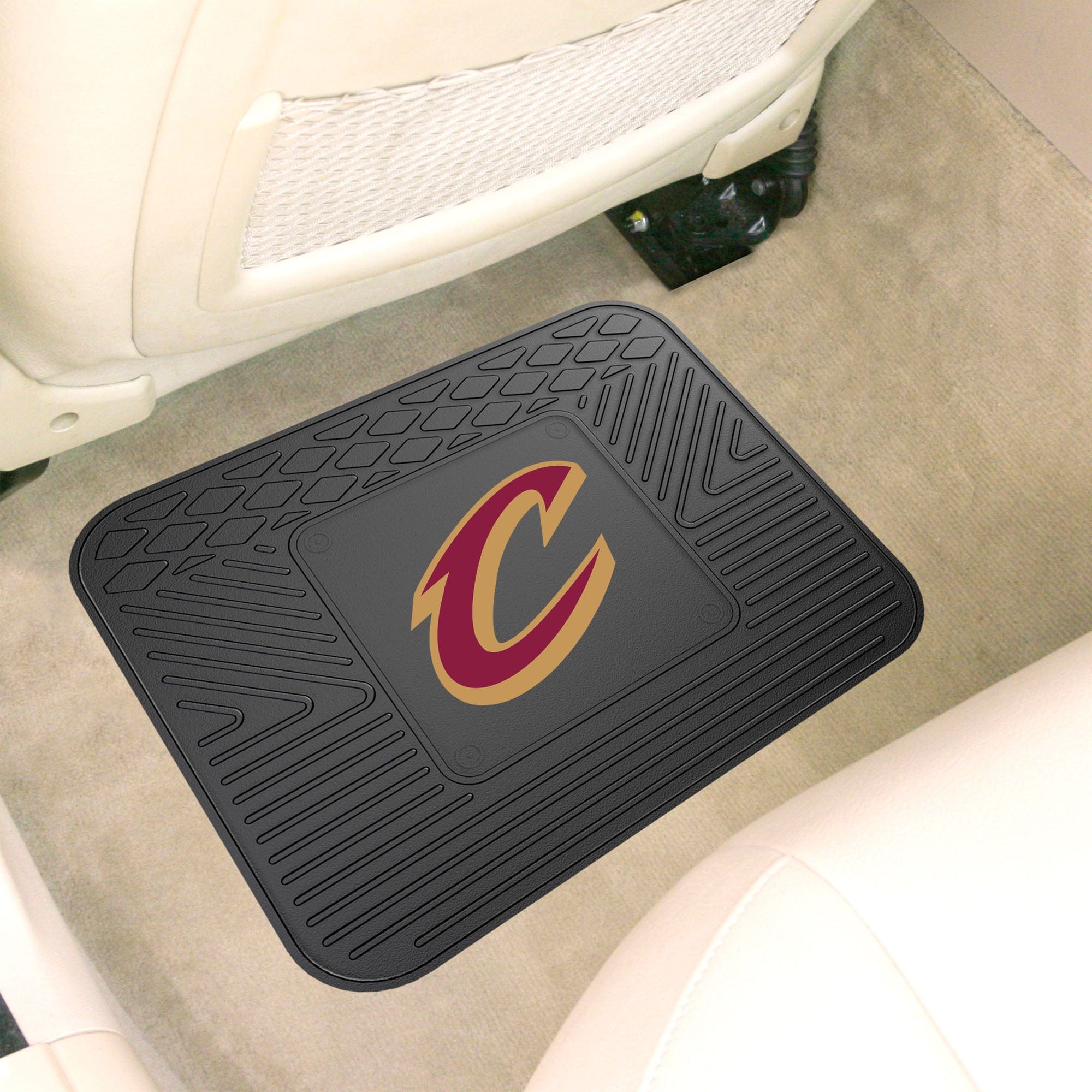 Cleveland Cavaliers Back Seat Car Utility Mat - 14in. x 17in. - Cleveland Cavaliers