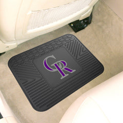 Colorado Rockies Back Seat Car Utility Mat - 14in. x 17in. - Colorado Rockies