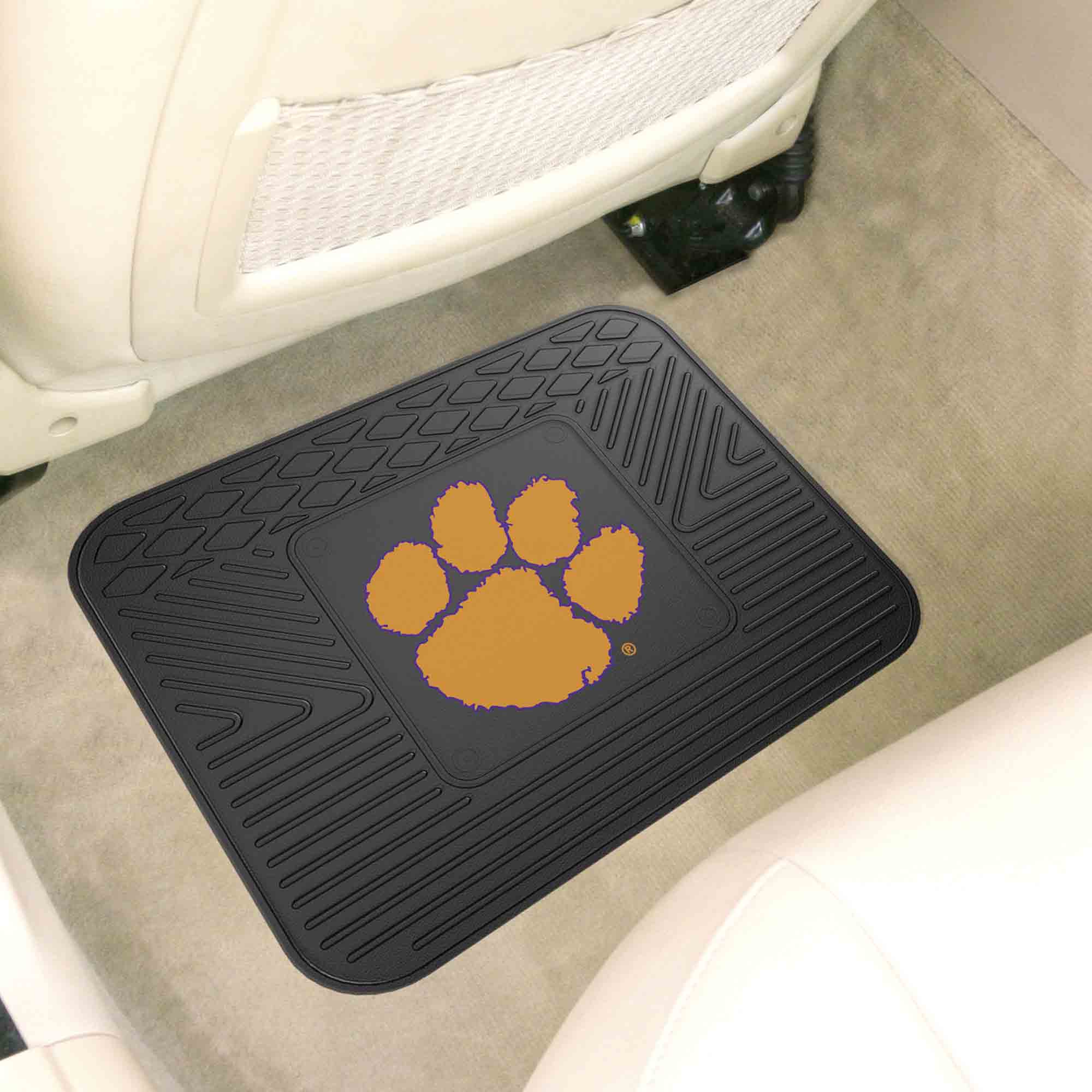 Clemson Tigers Back Seat Car Utility Mat - 14in. x 17in. - Clemson