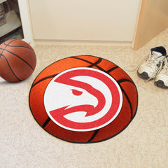 Atlanta Hawks Basketball Rug - 27in. Diameter - Atlanta Hawks