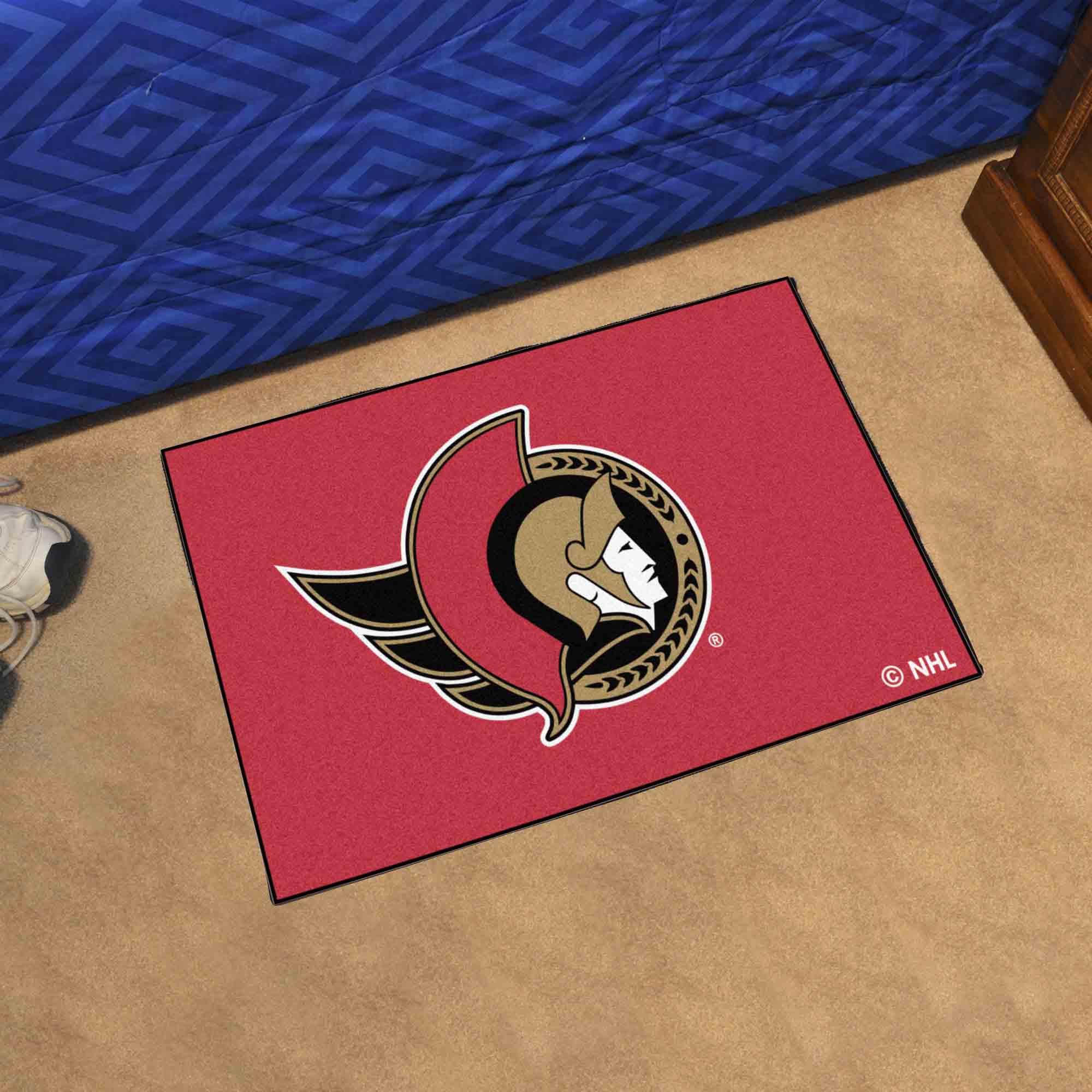 Ottawa Senators Starter Mat Accent Rug - 19in. x 30in.