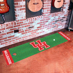 Houston Cougars Putting Green Mat - 1.5ft. x 6ft.