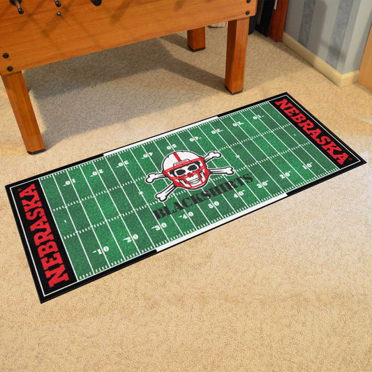 Nebraska Cornhuskers Field Runner Mat - 30in. x 72in.