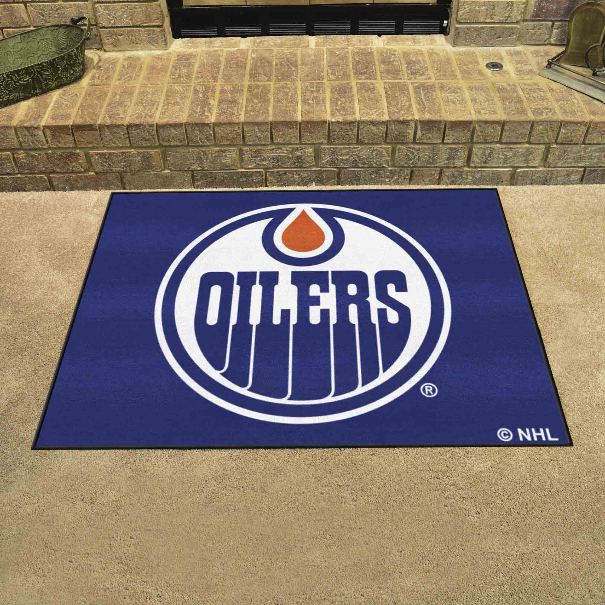 Edmonton Oilers Oilers All-Star Rug - 34 in. x 42.5 in.