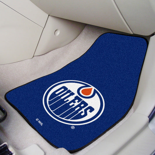 Edmonton Oilers Oilers Front Carpet Car Mat Set - 2 Pieces