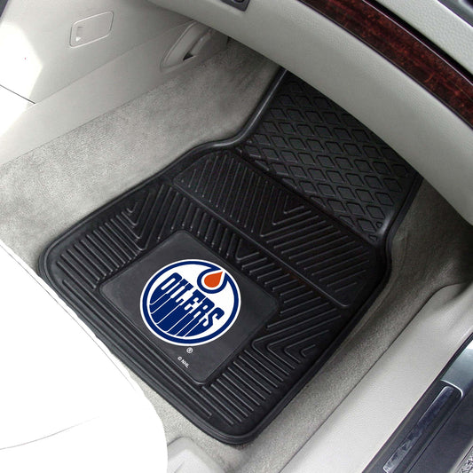 Edmonton Oilers Oilers Heavy Duty Car Mat Set - 2 Pieces - Edmonton Oilers