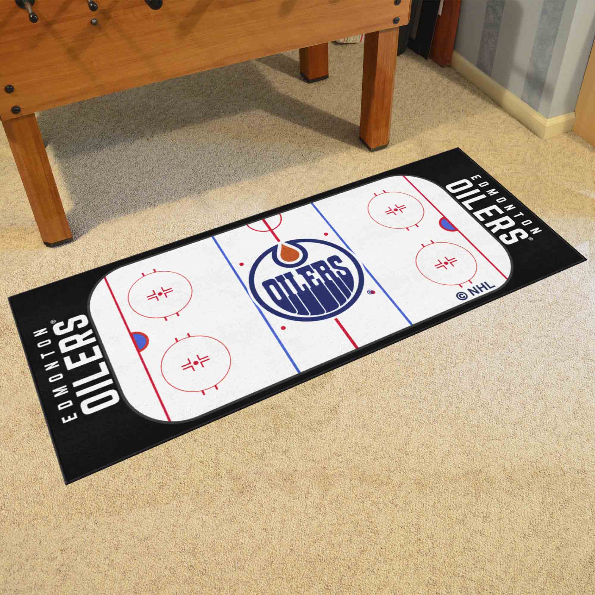 Edmonton Oilers Oilers Rink Runner - 30in. x 72in.