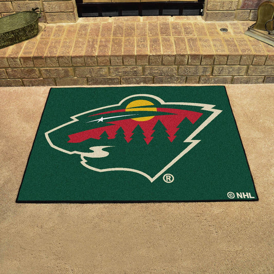 Minnesota Wild All-Star Rug - 34 in. x 42.5 in.