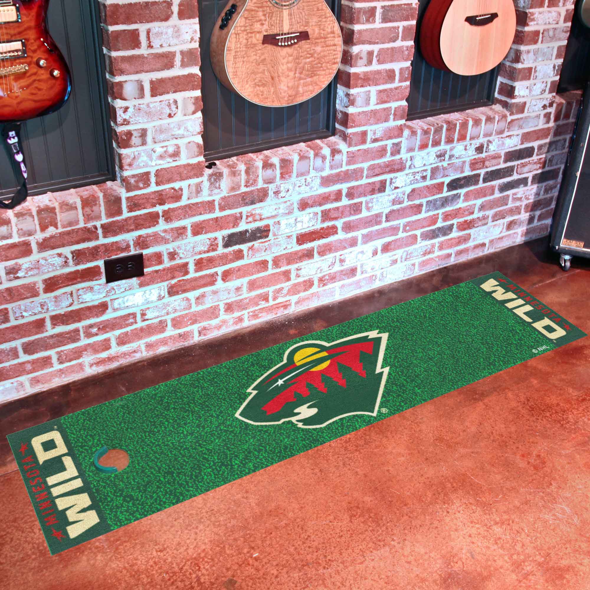 Minnesota Wild Putting Green Mat - 1.5ft. x 6ft.