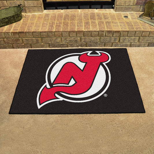 New Jersey Devils All-Star Rug - 34 in. x 42.5 in. - New Jersey Devils