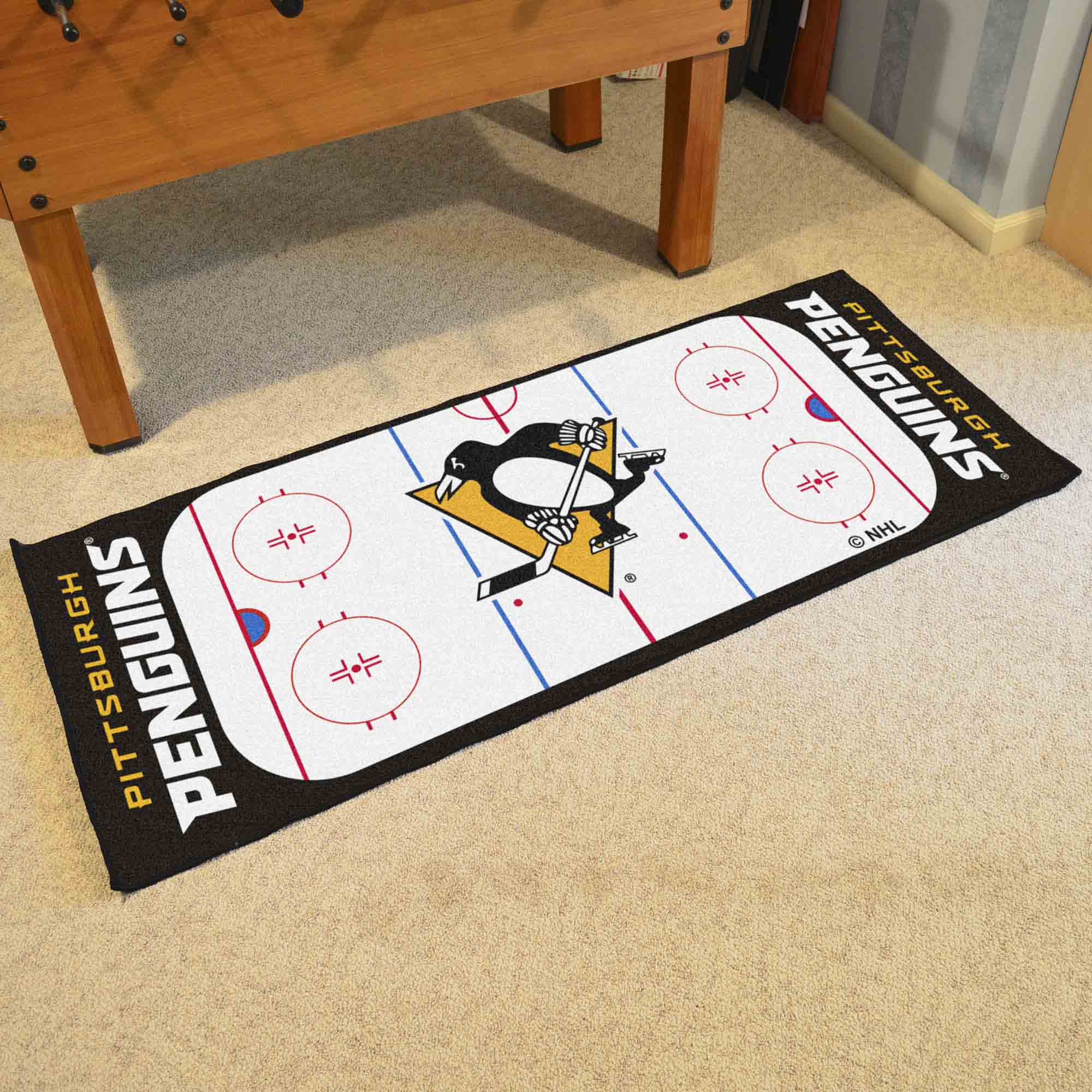 Pittsburgh Penguins Rink Runner - 30in. x 72in.