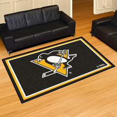 Pittsburgh Penguins 5ft. x 8 ft. Plush Area Rug