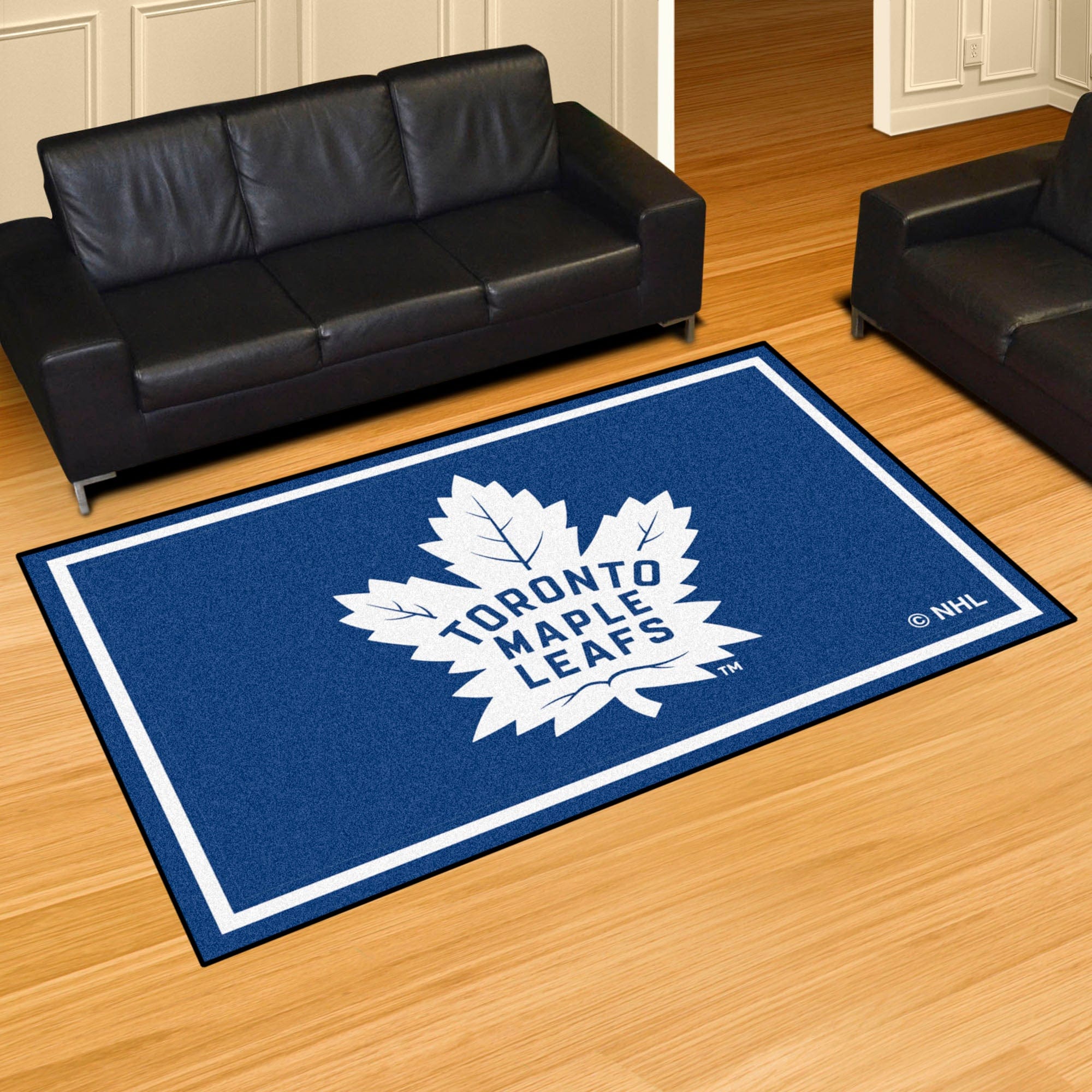 Toronto Maple Leafs 5ft. x 8 ft. Plush Area Rug