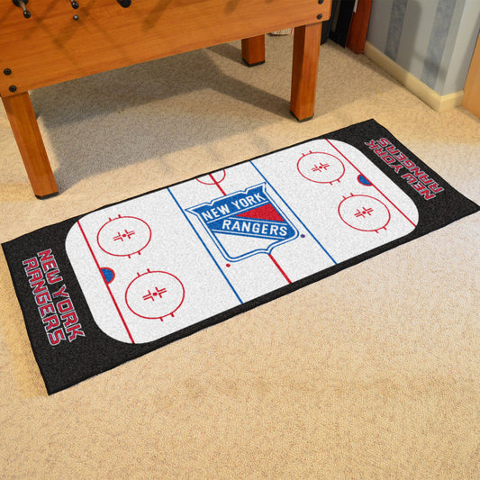 New York Rangers Rink Runner - 30in. x 72in.